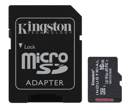 Karta pamięci KINGSTON microSD 16GB CL10 UHS-I Industrial
